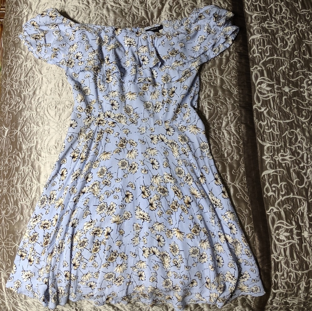 Carolina Blue floral dress